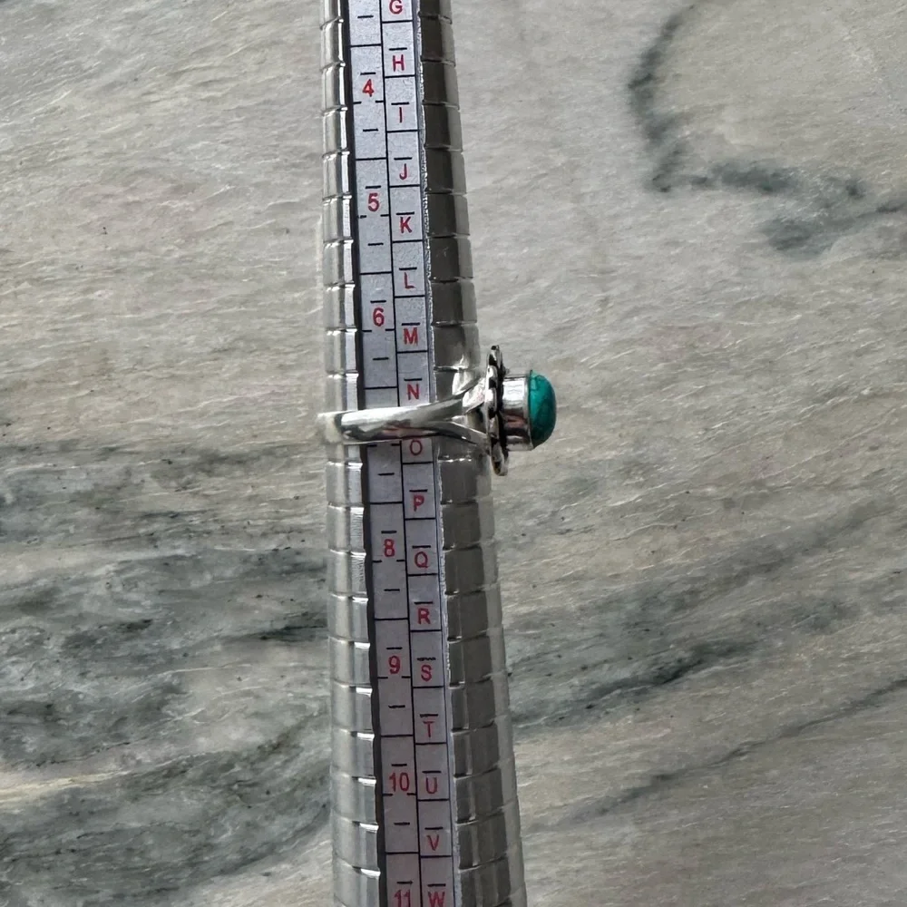 NWOT Sundance Desert Bloom Ring, Turquoise, Sterling Silver - Picture 5 of 5